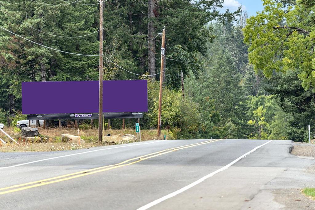 Photo of a billboard in Tillamook