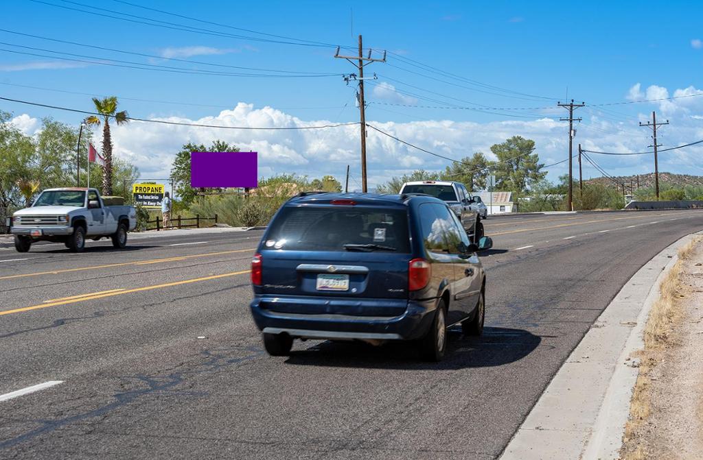 Photo of a billboard in Yarnell