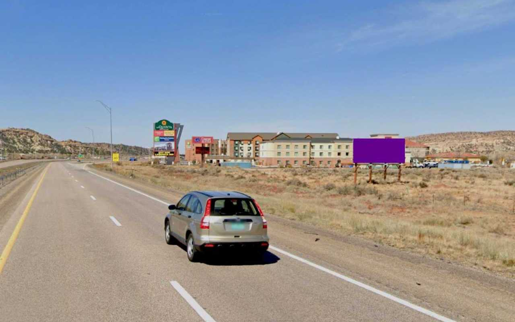 Photo of a billboard in Nakaibito