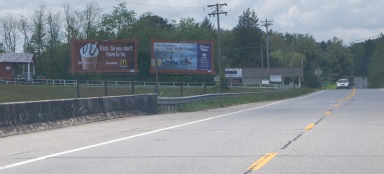 Photo of a billboard in Suches