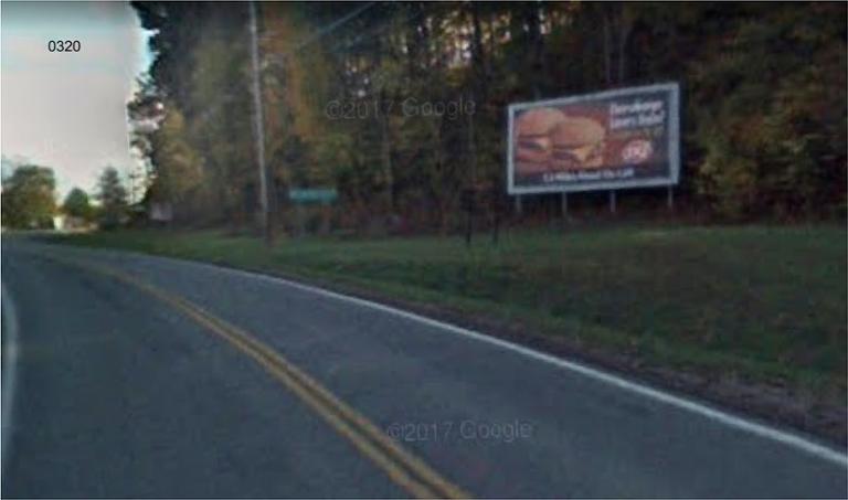 Photo of a billboard in Chesterhill