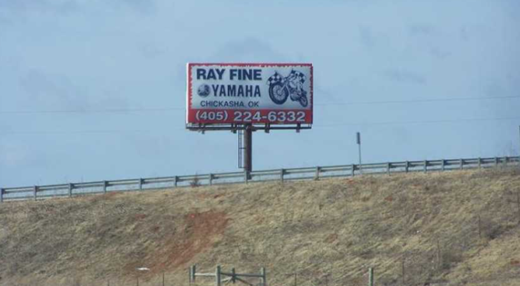 Photo of a billboard in Norman
