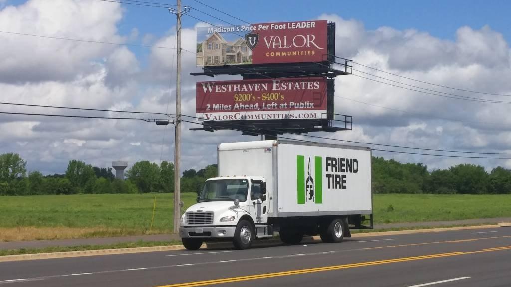 Photo of a billboard in Madison
