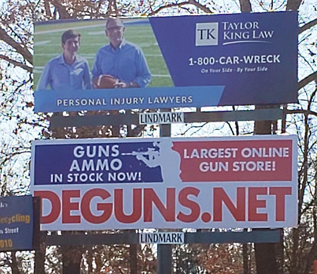 Photo of a billboard in Marcella