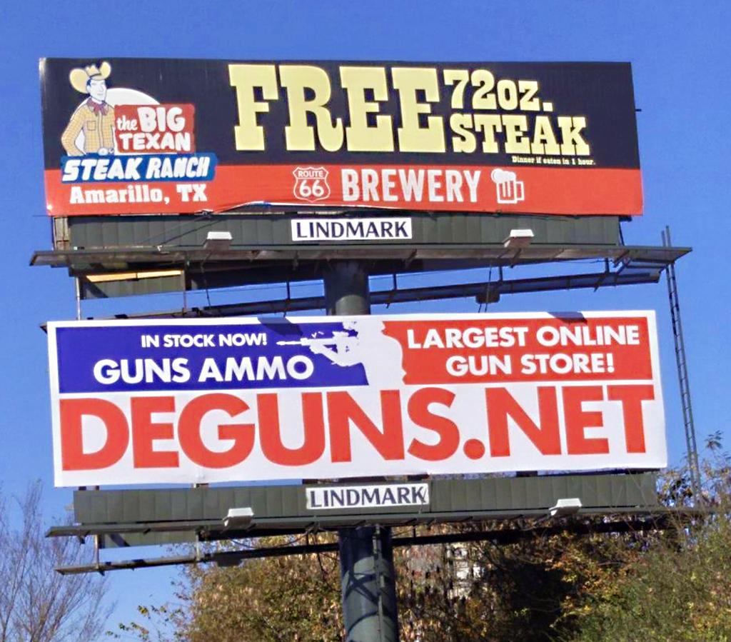 Photo of a billboard in Hector