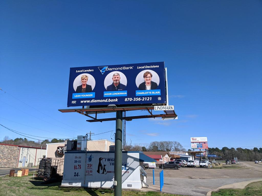 Photo of a billboard in Glenwood