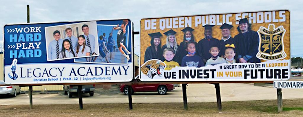 Photo of a billboard in Grannis