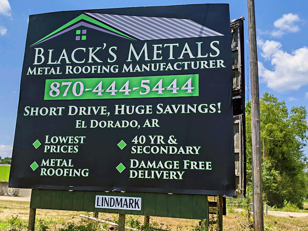 Photo of a billboard in Strong