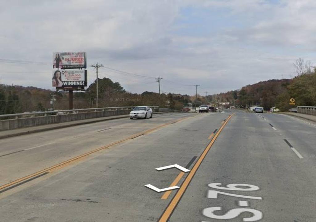 Photo of a billboard in Rocky Face