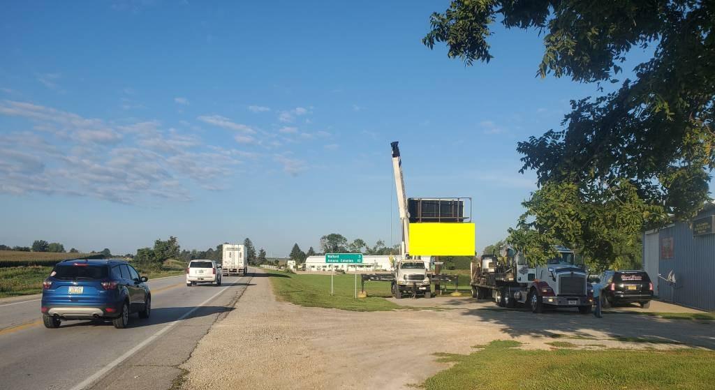 Photo of a billboard in Middle