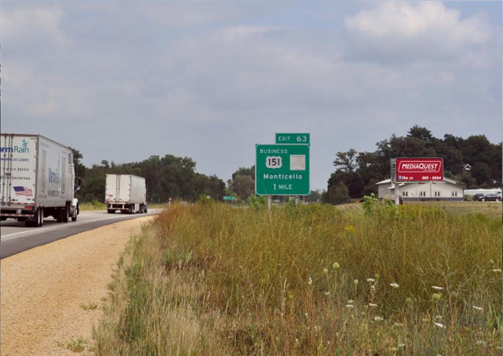 Photo of an outdoor ad in Keokuk