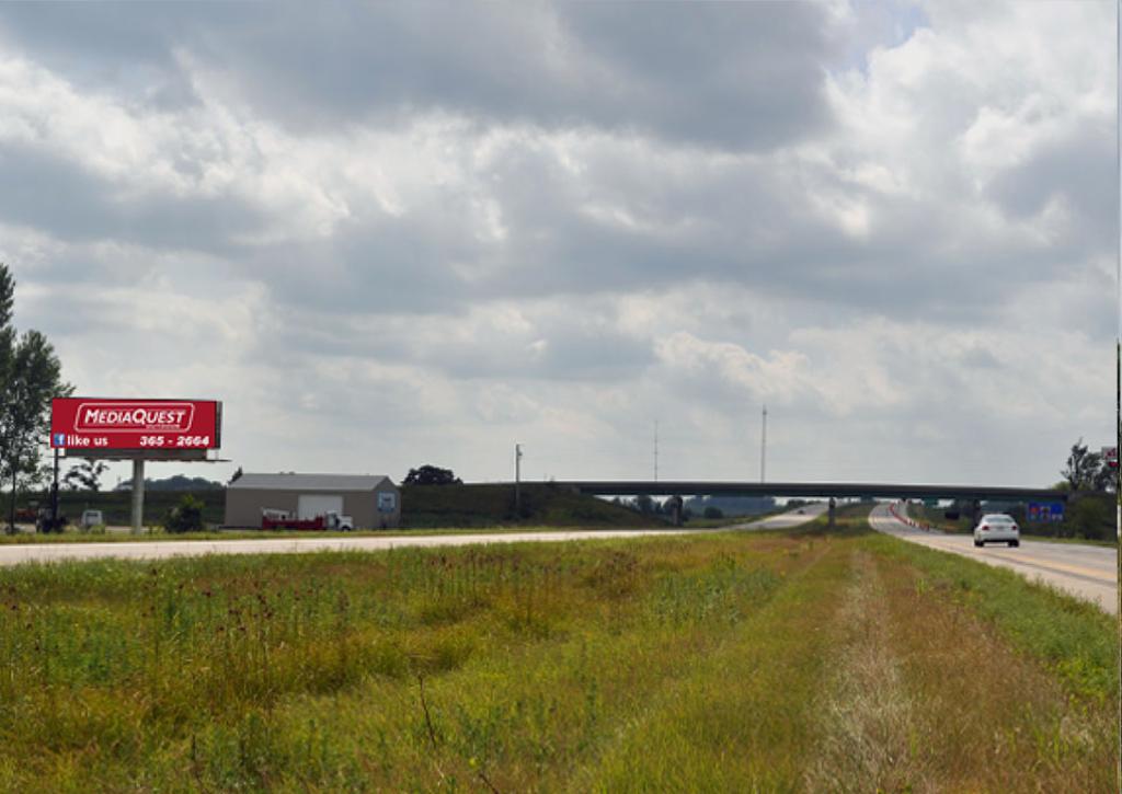 Photo of an outdoor ad in Dubuque