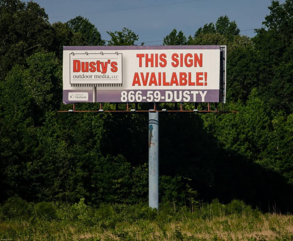 Photo of an outdoor ad in Paducah