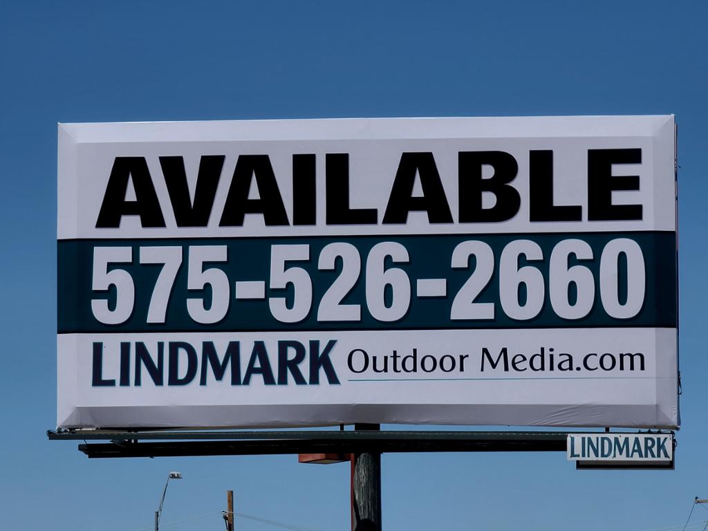 Photo of a billboard in Weed