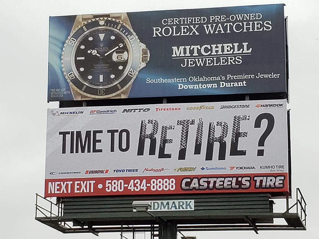 Photo of a billboard in Calera
