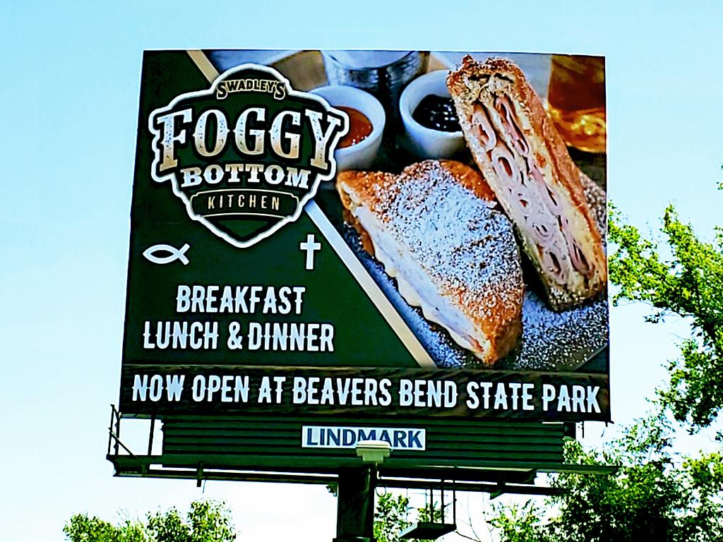 Photo of a billboard in Haileyville