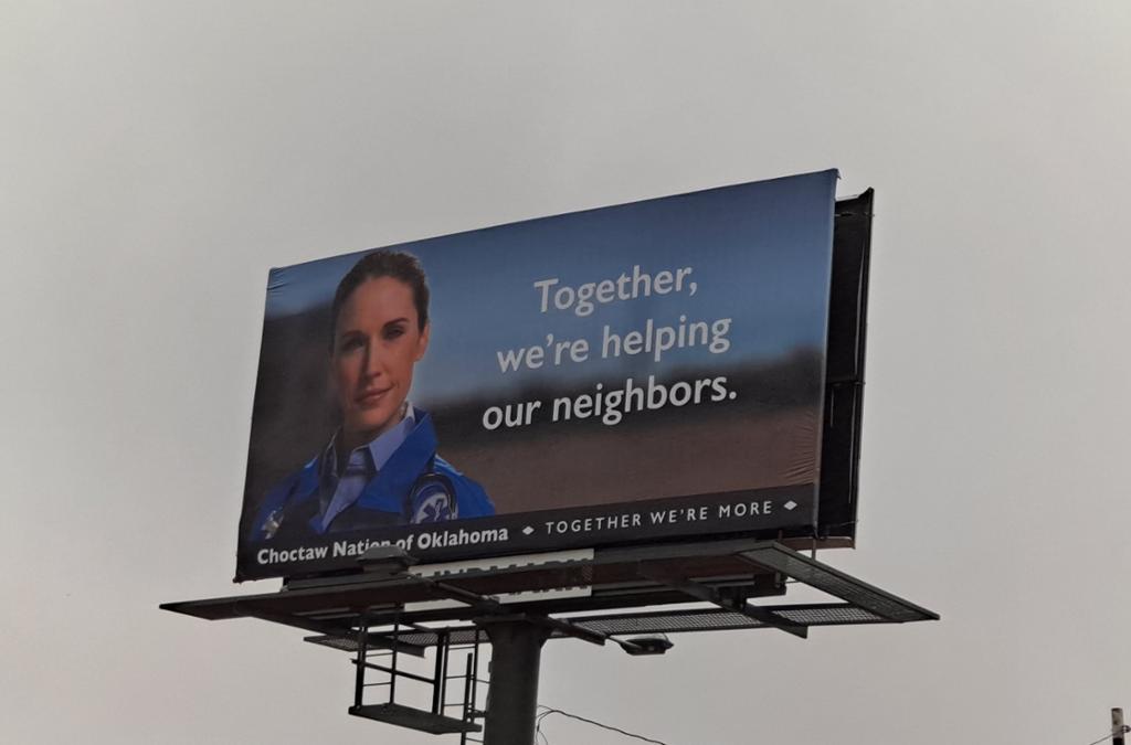 Photo of a billboard in Boswell