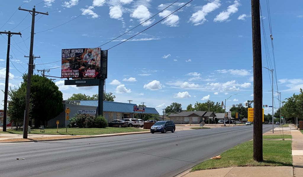 Photo of a billboard in Temple