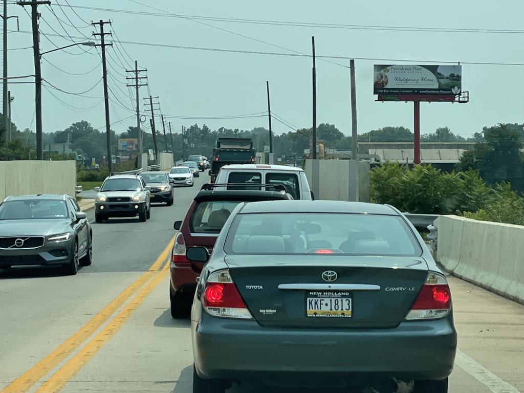 Photo of a billboard in Millersville