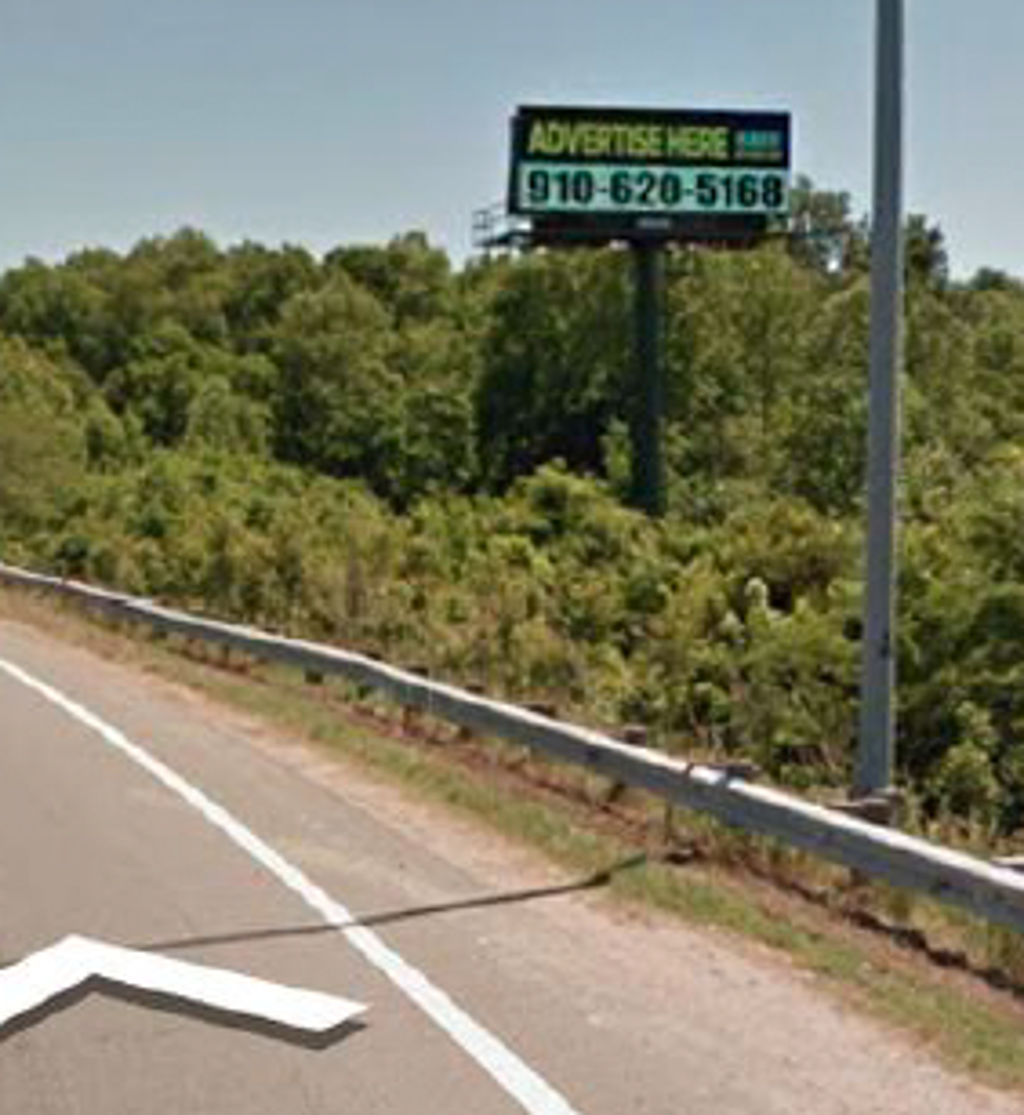 Photo of a billboard in Snow Camp