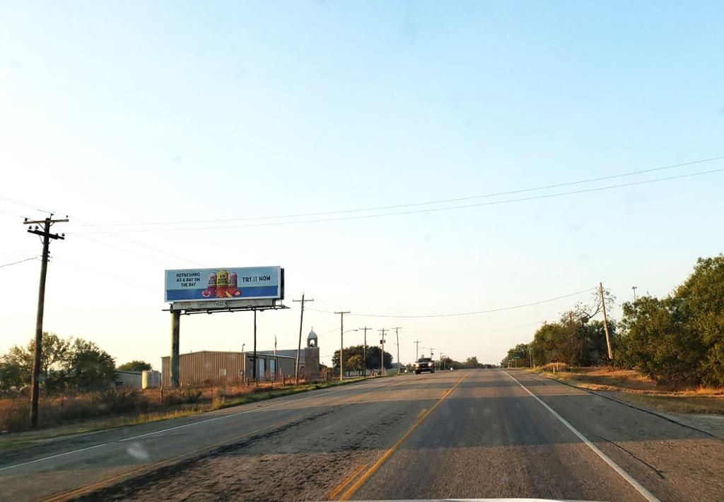 Photo of a billboard in Peggy