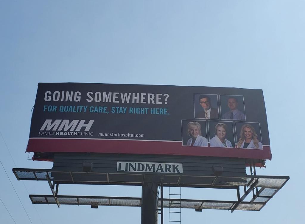 Photo of a billboard in Leon