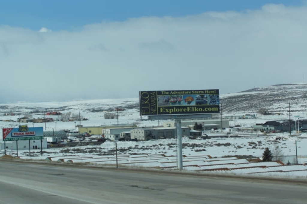 Photo of a billboard in Echo