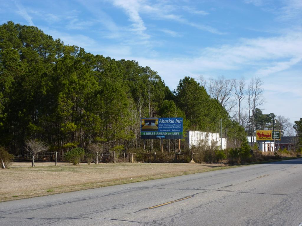 Photo of a billboard in Pendleton