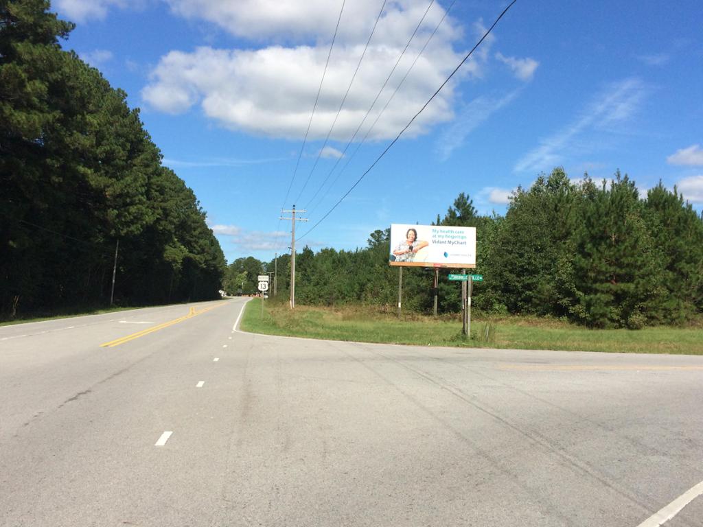 Photo of a billboard in Como