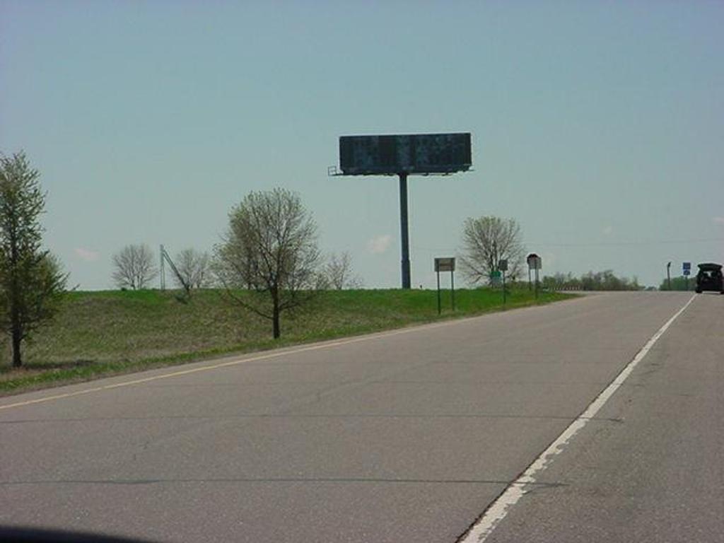 Photo of a billboard in Blooming Prairie